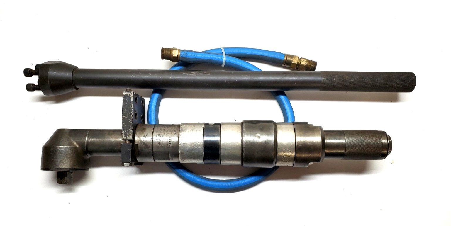 AIRETOOL 1752-R-90 Tube Rolling Motor 3/4 Drive 4 in. Capacity w/ Hose Assembly