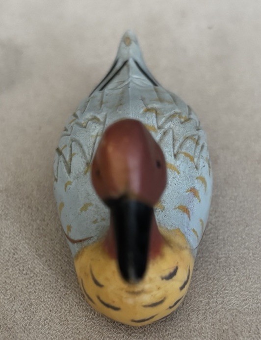 Duck Pencil Sharpener , Missed Sharpener, Vintage 3”x1”