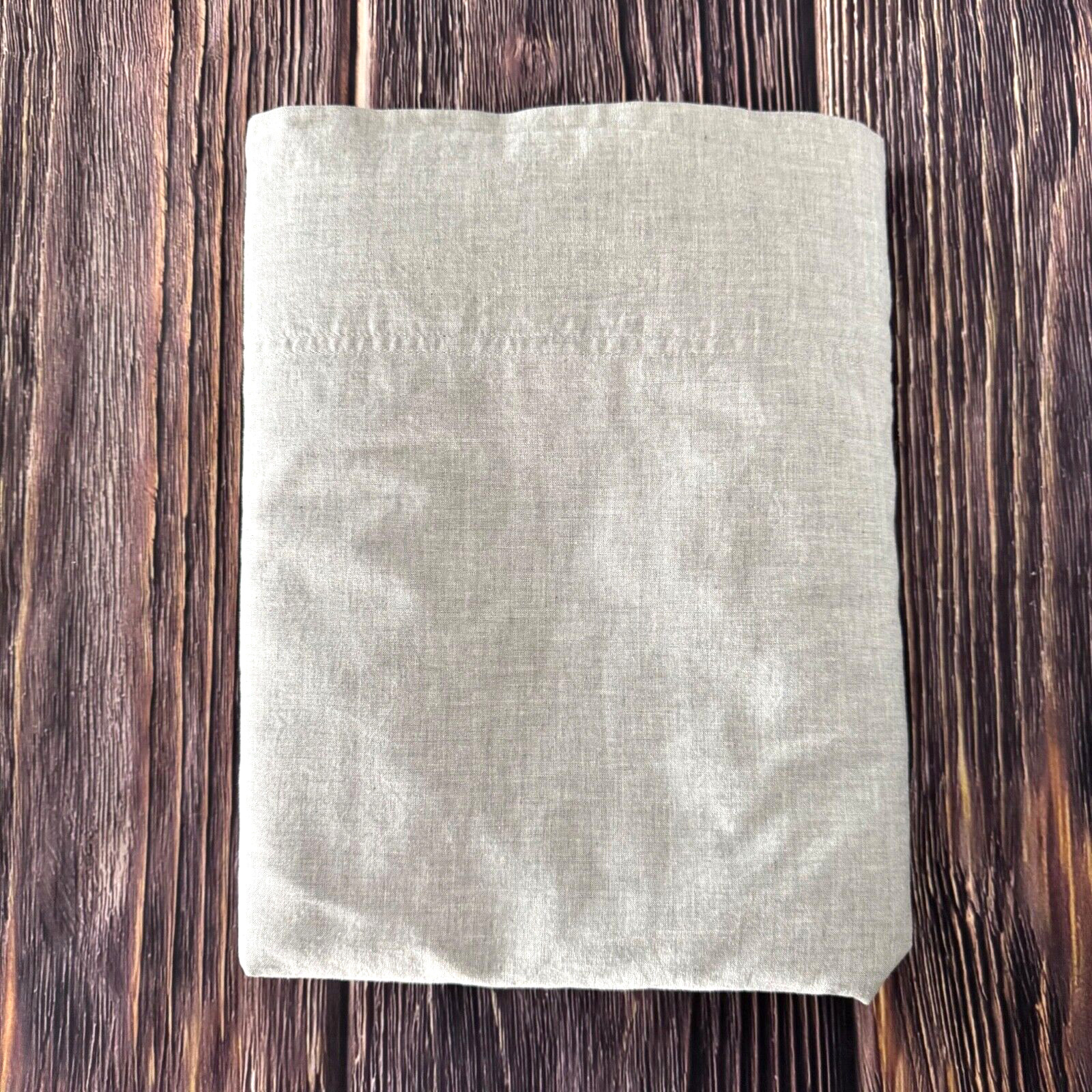 Lauren Ralph Lauren Graydon Melange King Flat Sheet Only Fog/Gray 100% Cotton