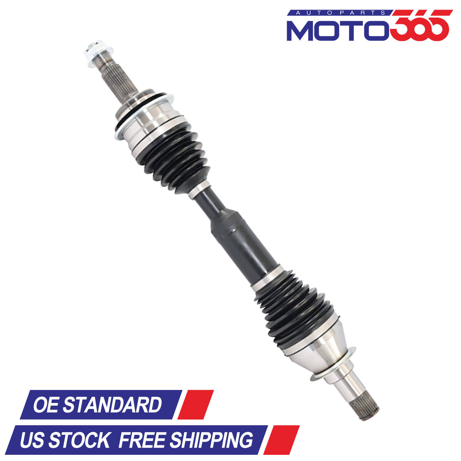 Front Extended Travel CV Axle for 05-23 Toyota Tacoma 4Runner FJ Cruiser 4WD OEM