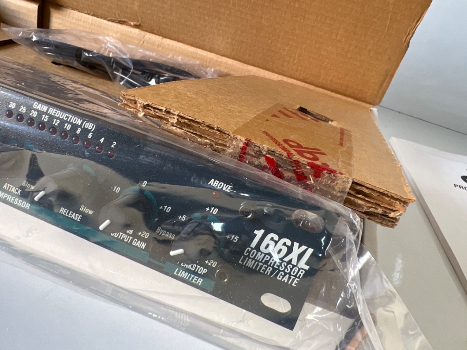 DBX 166 XL Compressor Gate Limiter dbx , new