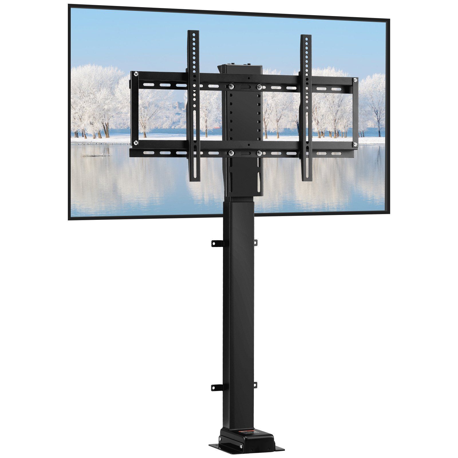 Motorized TV Lift Stroke Length 35 Inches Motorized TV Mount Fit for 32-65 In TV