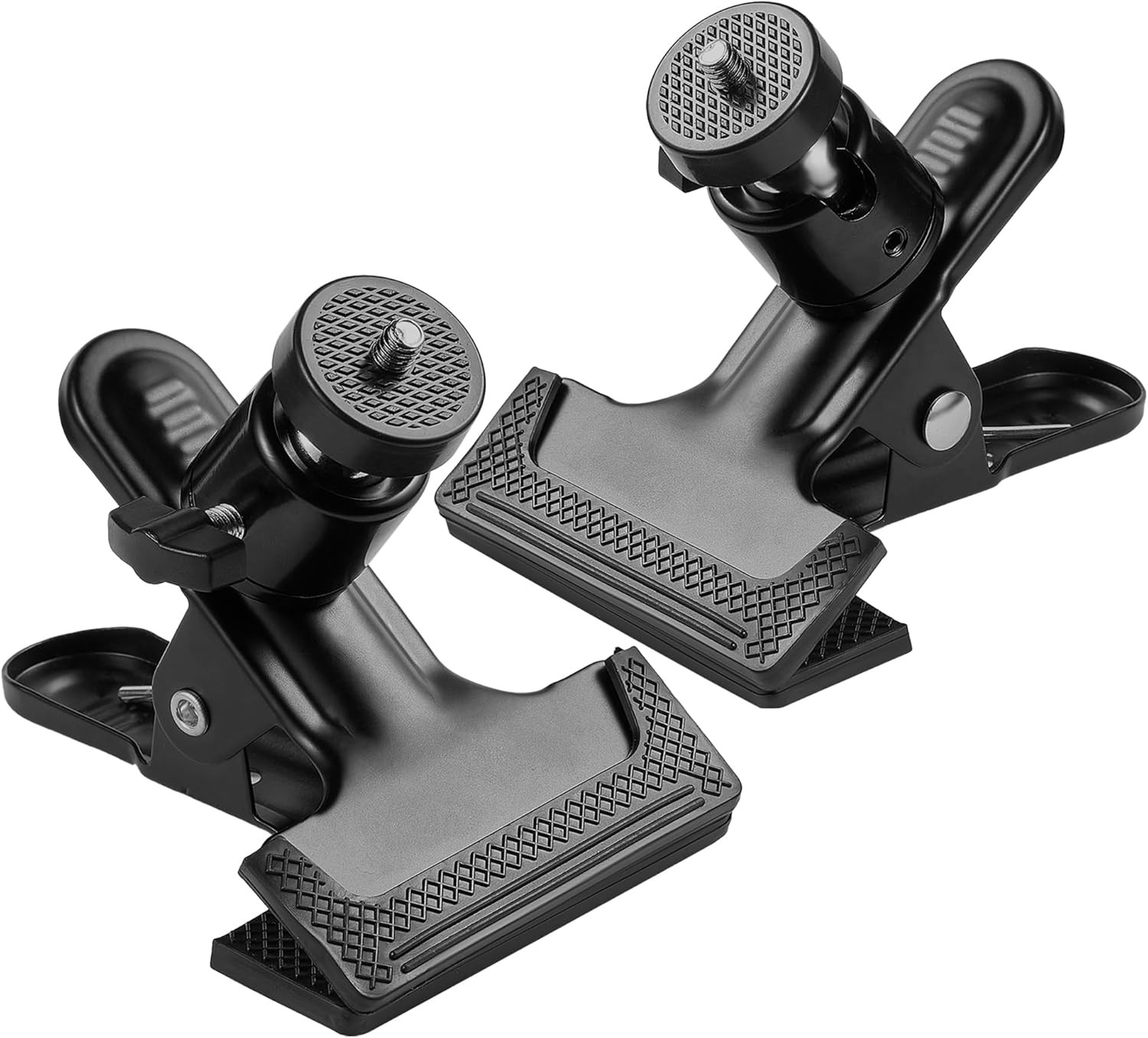 Trail Camera Clip Mount, 2 Pack Tracking Camera Bracket, 360 Rotatable Interface