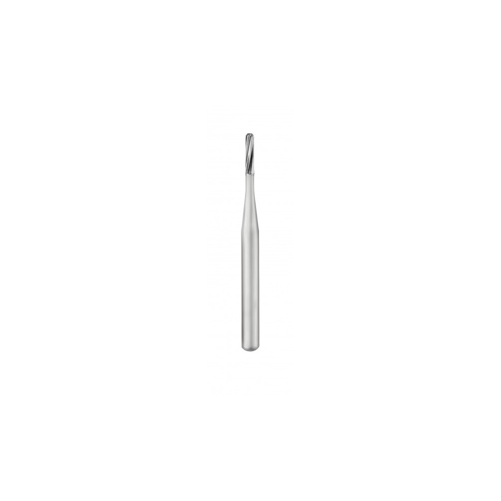 SS White Carbide Burs. FG-1156 Short Shank  Straight Round End Plain. 10 pcs.