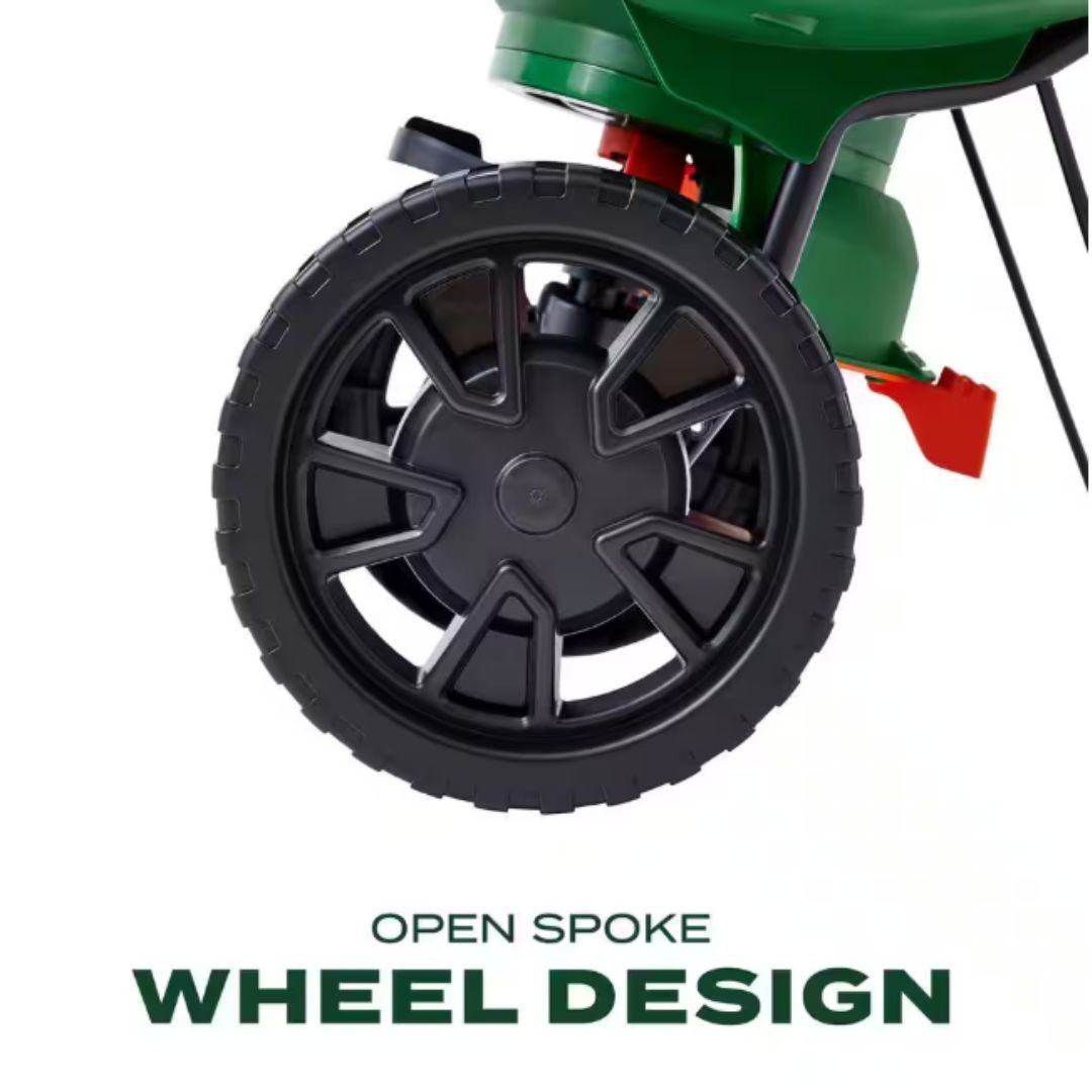 Turf Builder Edgeguard Mini Broadcast Spreader for Seed,Fertilizer,Salt,Ice Melt