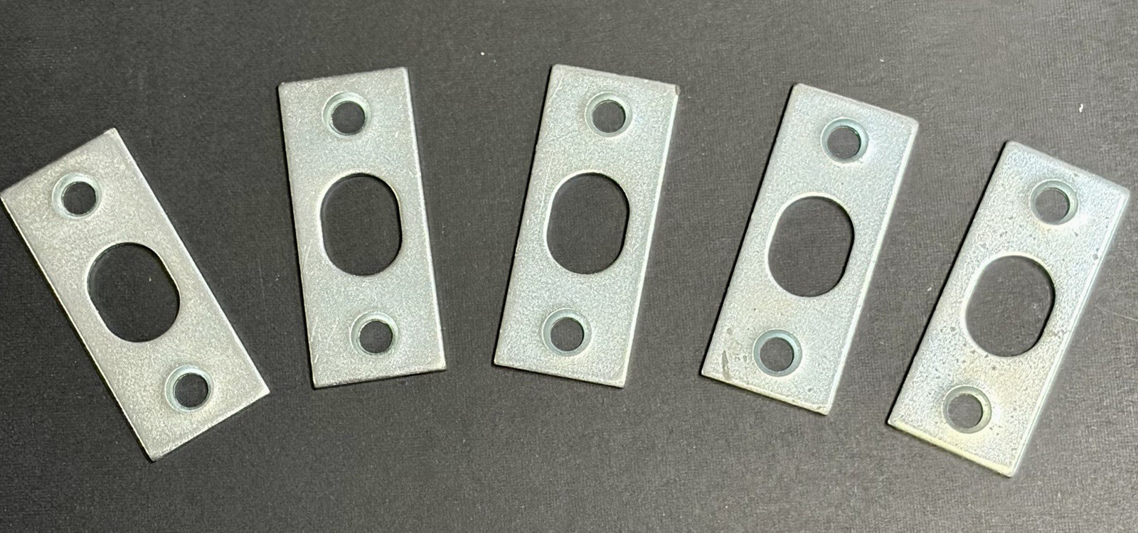 Flush Bolt Strike Satin Chrome Lot 5