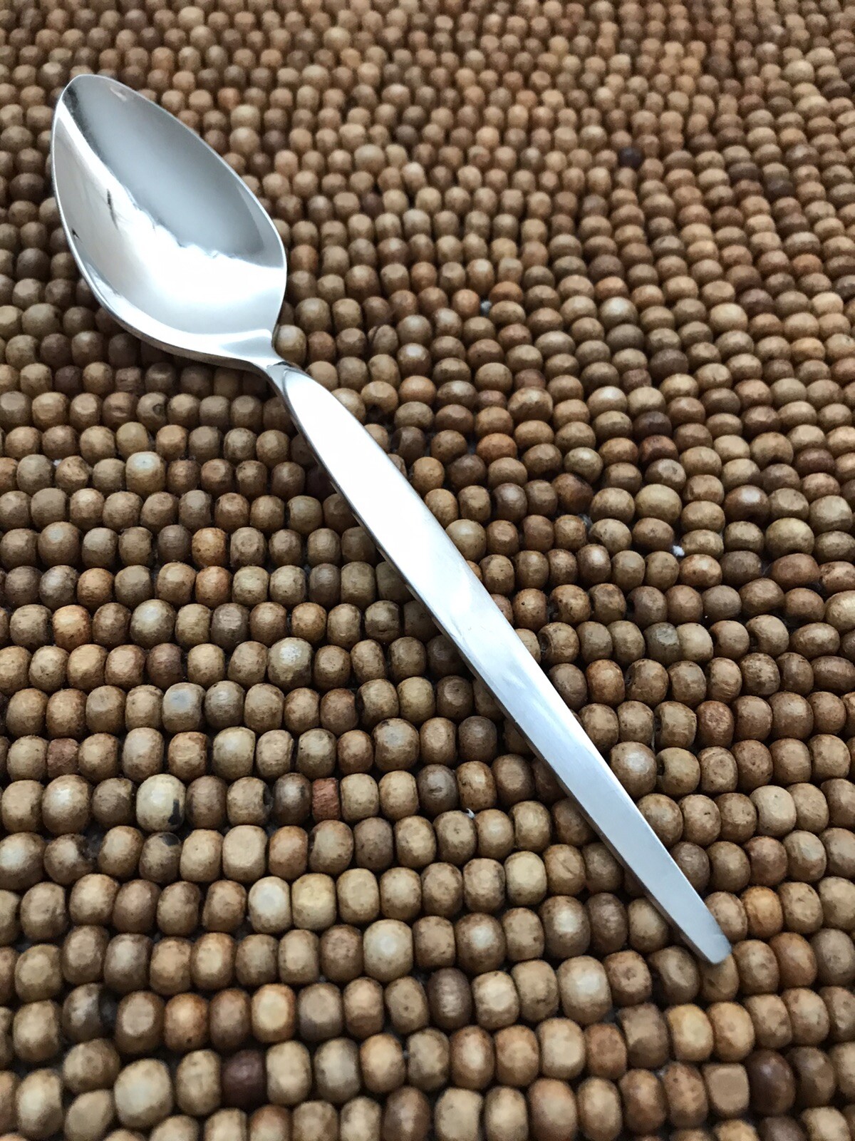 Oneida Community Stainless Satin Flat Tip SATINIQUE OLDER  Teaspoon 6 1/8"