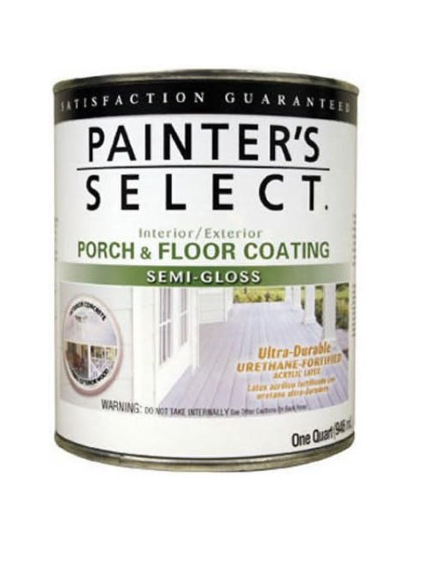 Painter's Select - Porch & Floor Semi-Gloss Dark Gray - 1 qt
