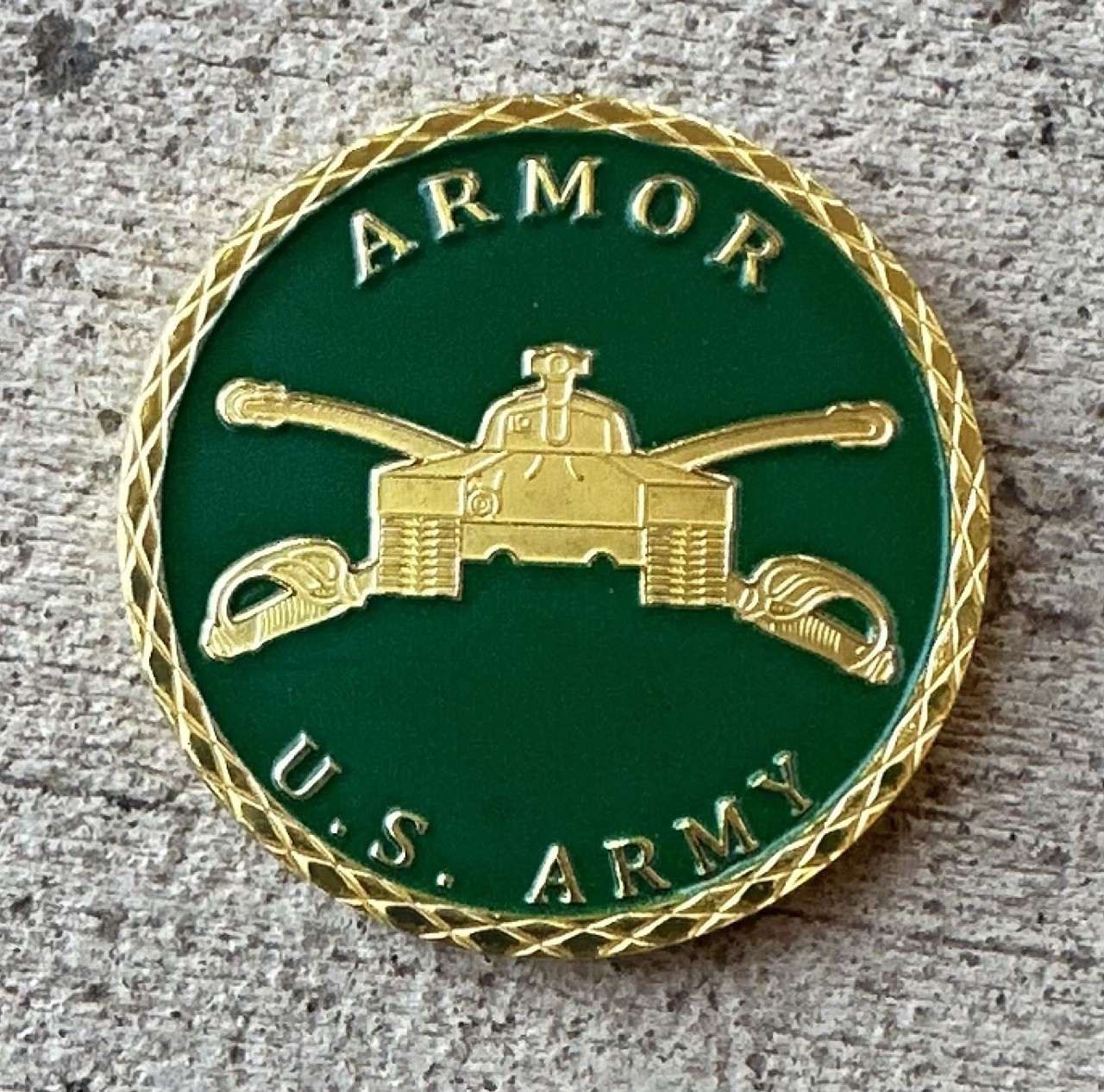 U.S. Army Armor Combat Branch Challenge Coin ·IN STOCK· ·FAST SHIPPING· ·NEW·