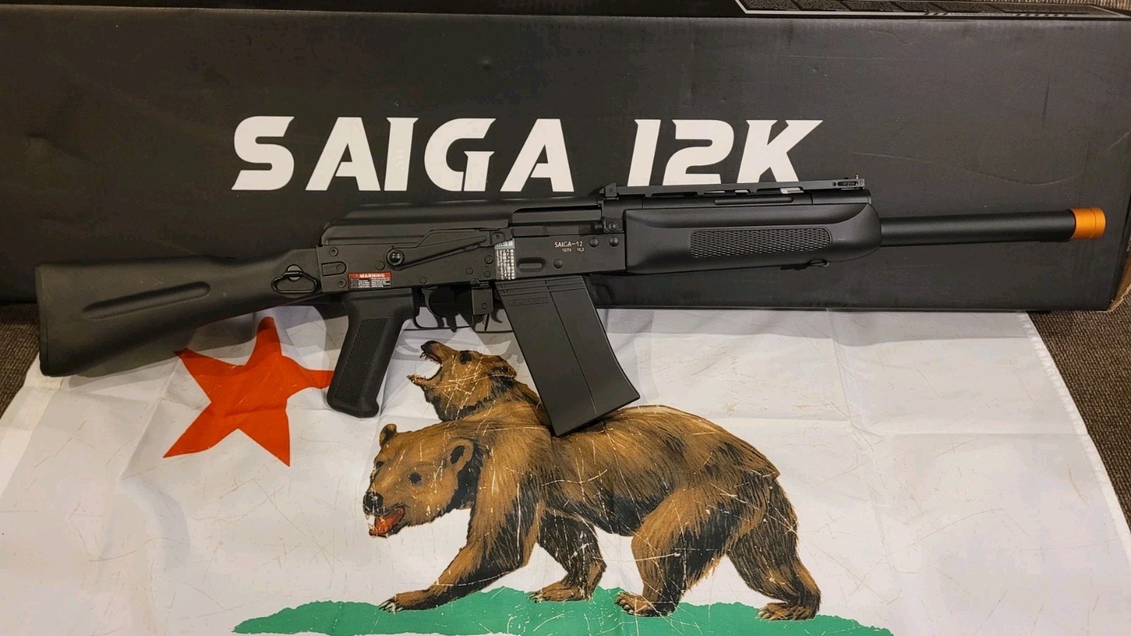 Airsoft Matrix Full Metal Russian Saiga-12K  AEG Rifle