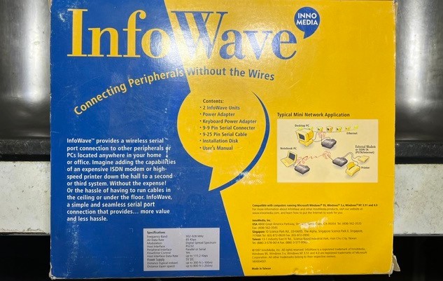 Inno Media Info Wave IW 9000 Wireless Modem, Never Used
