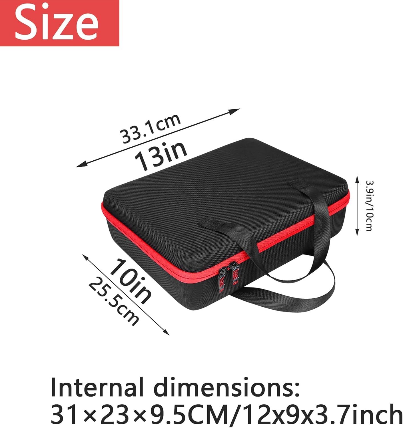 Hard Battery Storage Box Holder Carrying Case Replacement for Milwaukee M12 M18.