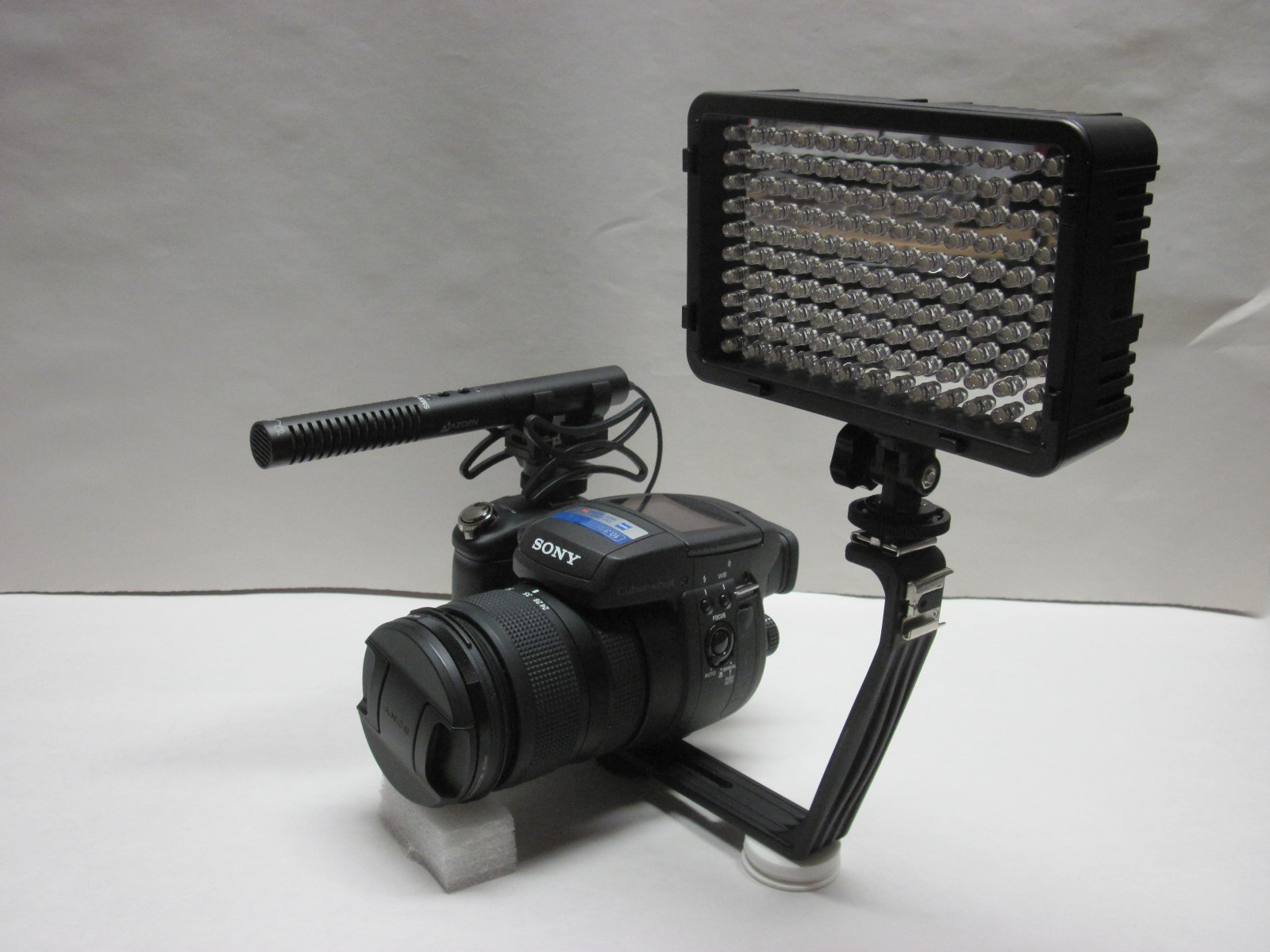 Pro a6600 AZ SM-2L SX stereo mic video light for Sony a6500 a6400 a6300