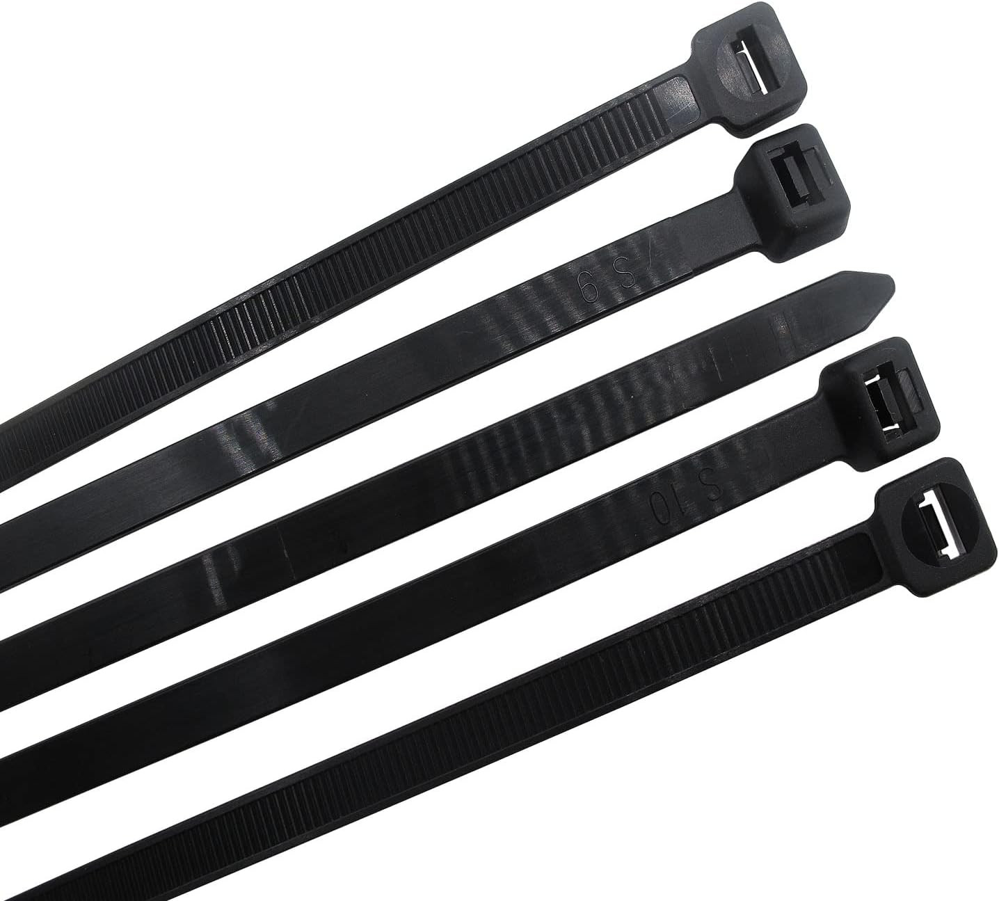 Heavy Duty Zip Ties 16 Inch, Strong Large Black Zip Ties 120 Lbs Tensile Stre...