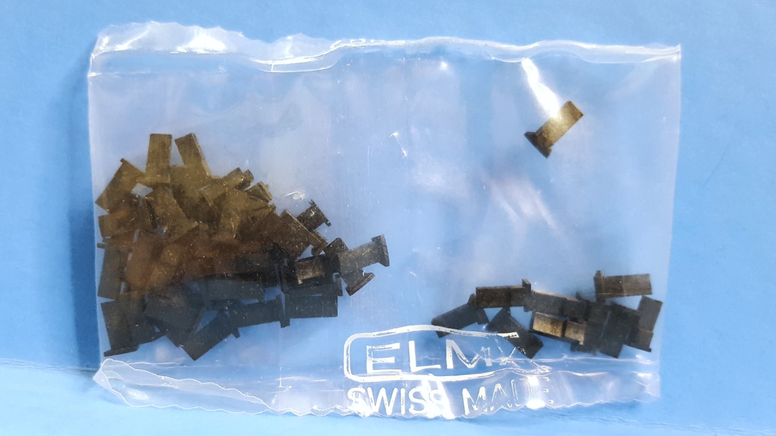 (50pcs) ELMA Rotary Switch Accessories, 4007-35, Stop pins, Black