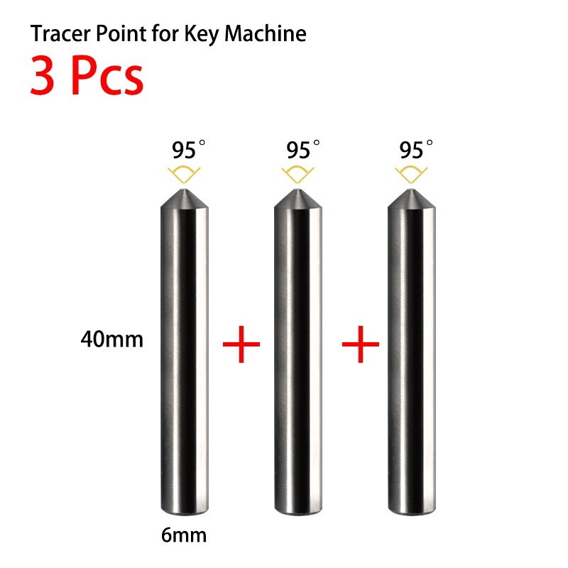 Universal HSS Dimple Tracer 95° for Manual Key Cutting Machine
