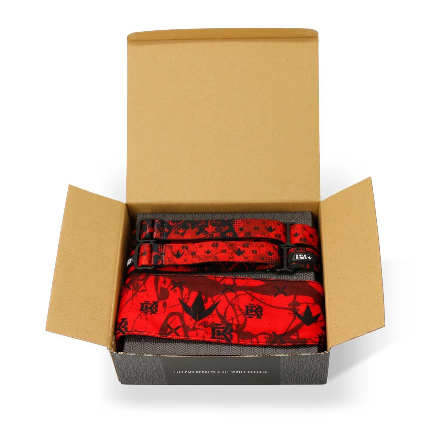 Bunkerkings 4-Point Strap & Headband Pack - CMD / VIO - Cursed Coronation