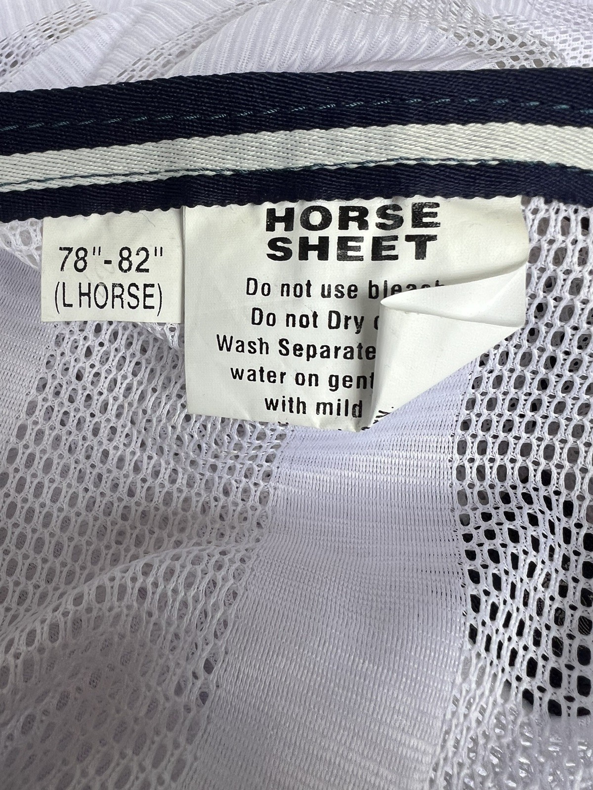 Practical Choice Horse Stable Mesh Sheet Size 78-82