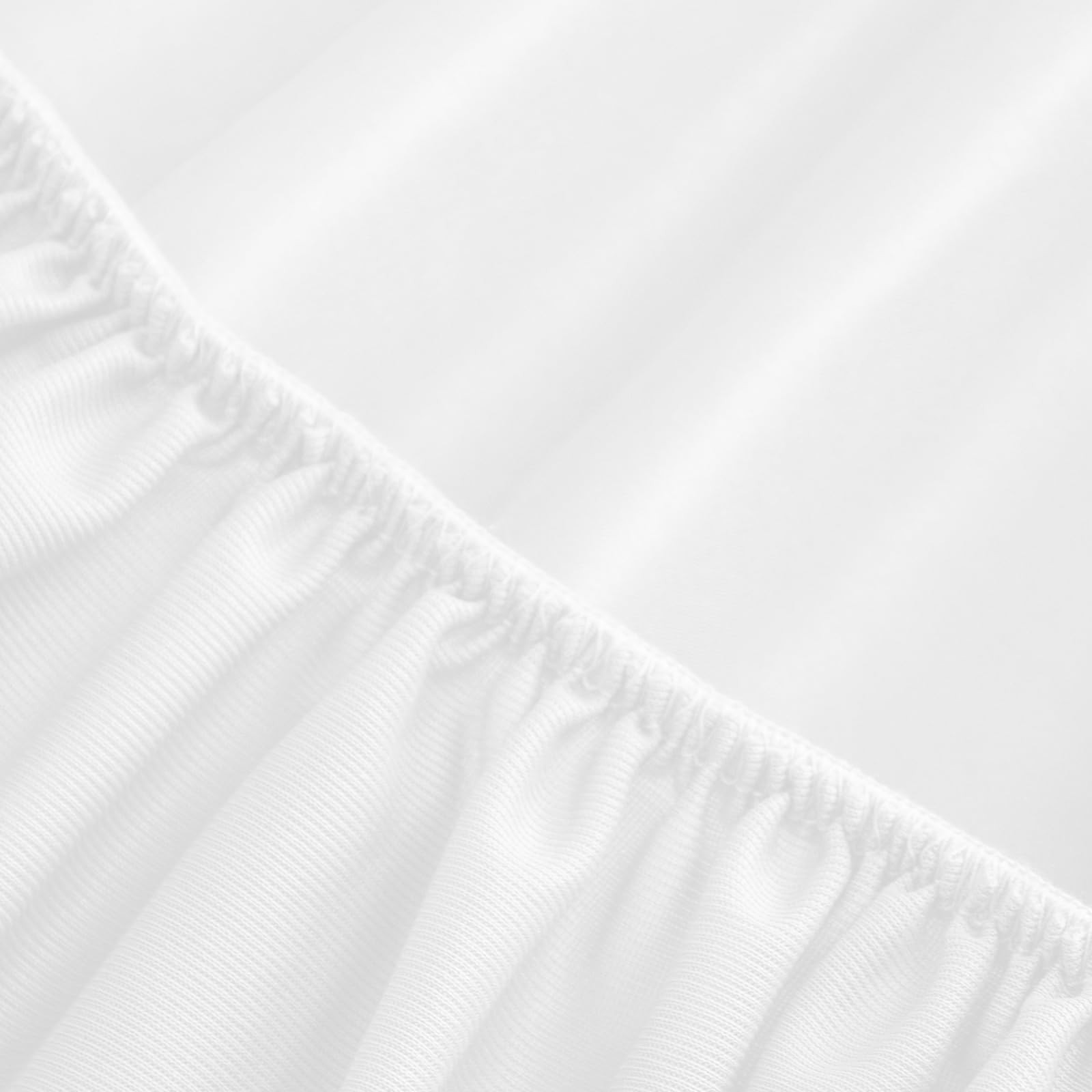 2 Pack Queen Mattress Protector 60" x 80", White