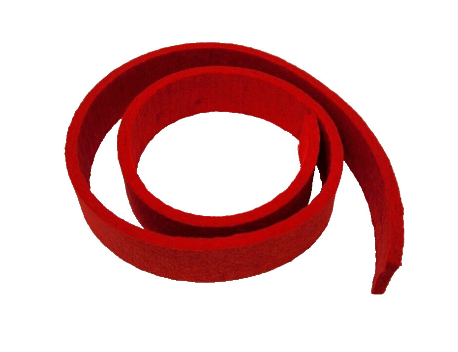 Piano Understring/Pressure Bar Felt, 1-1/8" wide x 32" long x 3/16" Thick - Firm