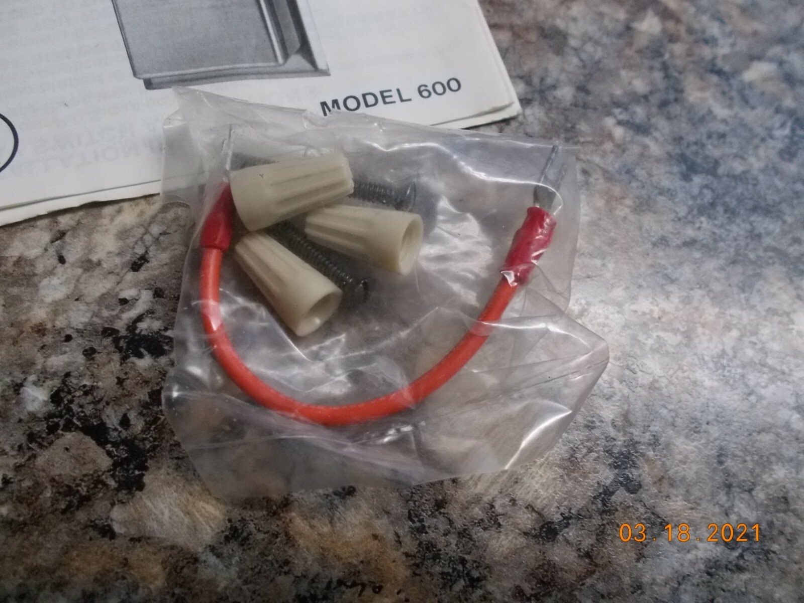 NIOB BRK Electronics Programmable Light Switch Model 600, untested