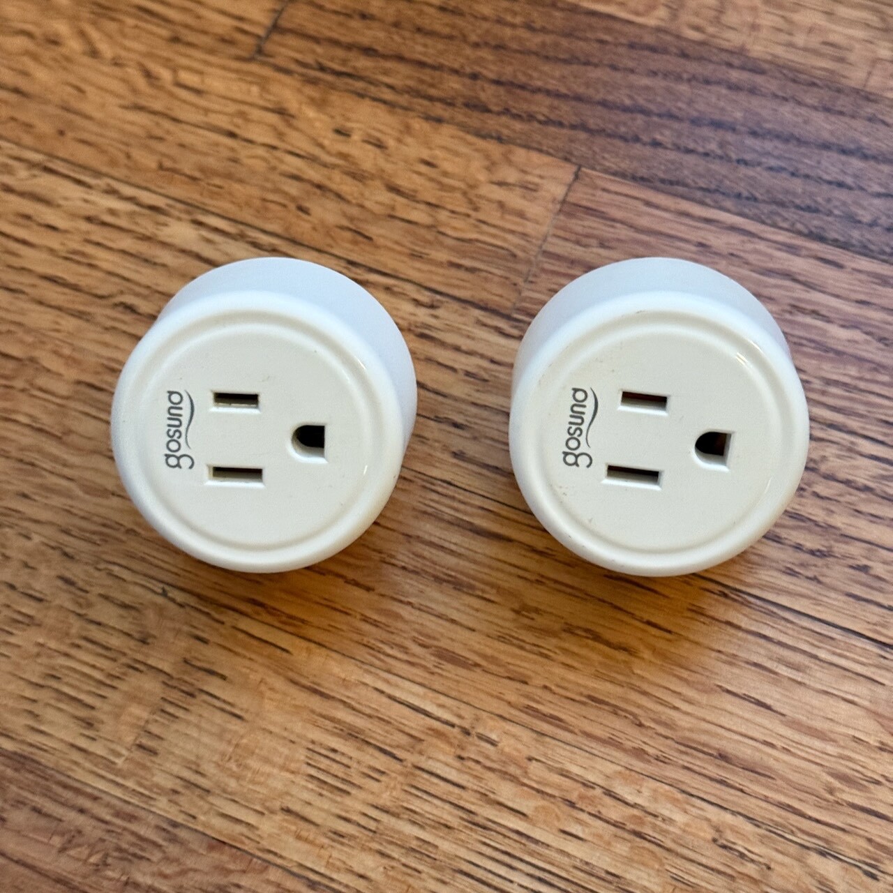 Lot of 2 Gosund WiFi Smart Plug WP3 Mini Outlet works w/ Alexa + Google + IFTTT