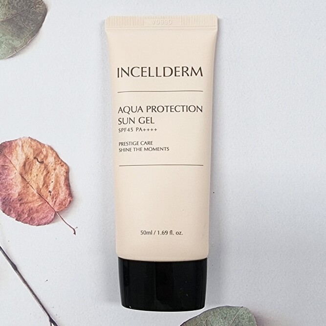 INCELLDERM Aqua Protection Sun Gel 50ml SPF50+ / PA+++ Sunscreen Sun Cream