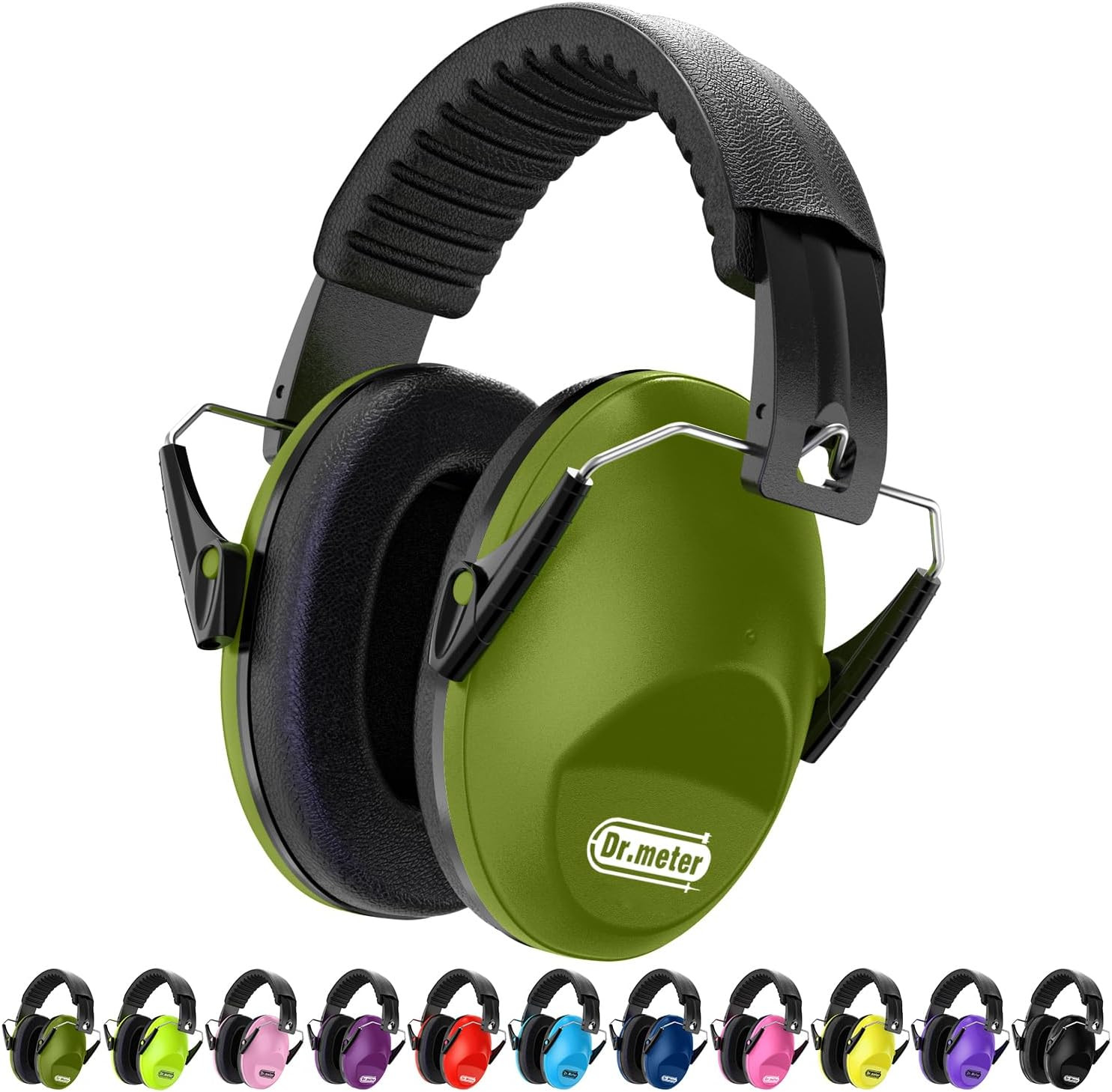 Noise Cancelling Ear Muffs: SNR27.4 Noise Cancelling Headphones for Autism with