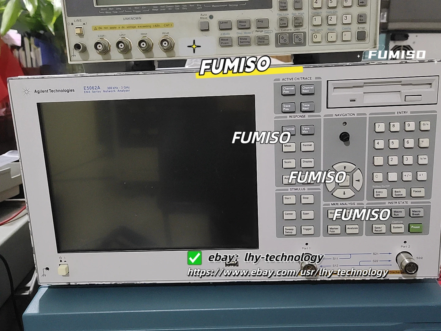 KEYSIGHT / Agilent E5062A 300kHz-3GHz Vector network Analyzer/used&lh