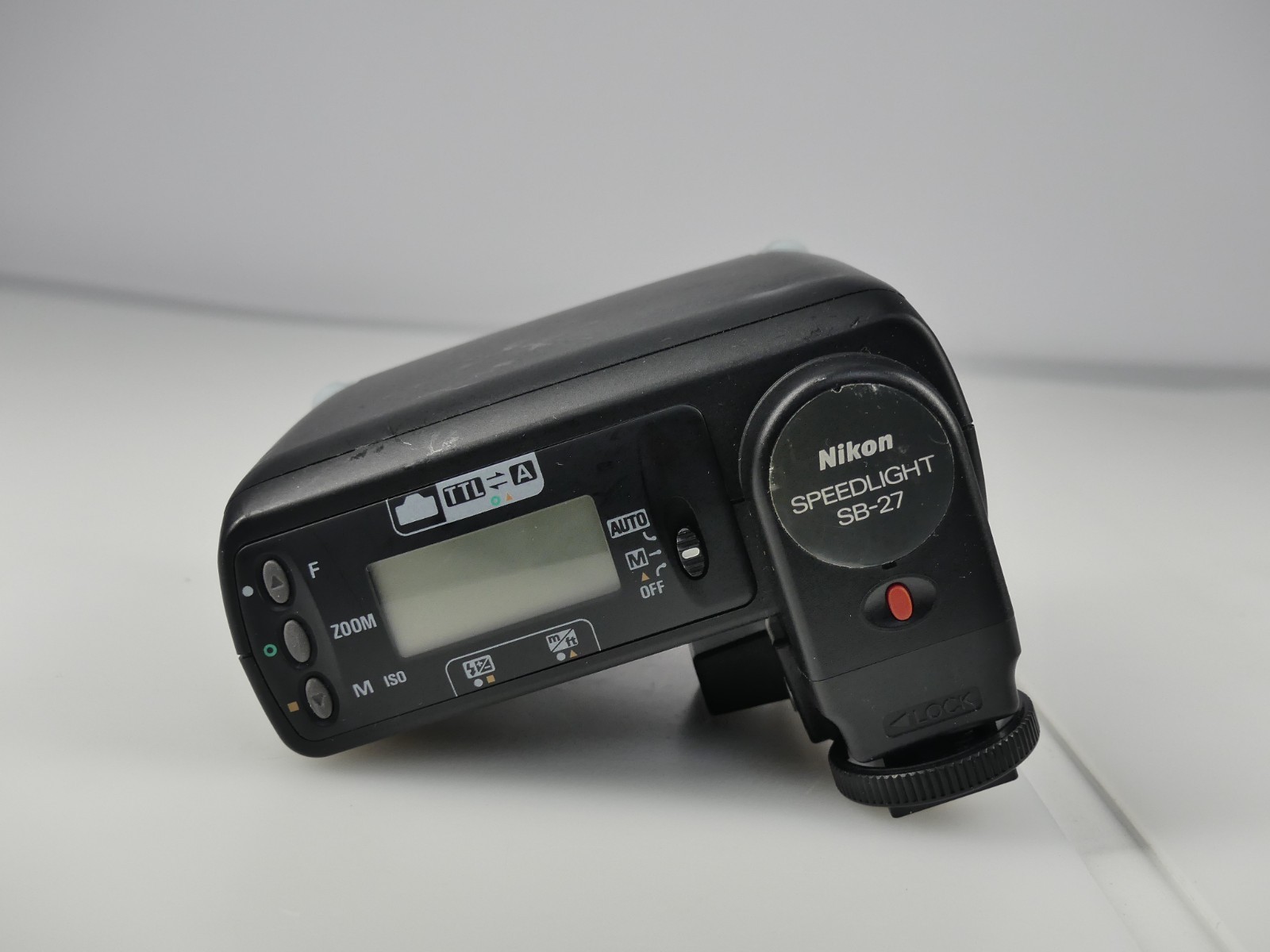 GENUINE NIKON SPEEDLIGHT SB-27 SHOE MOUNT FLASH FOR F4 F5 F100  2409