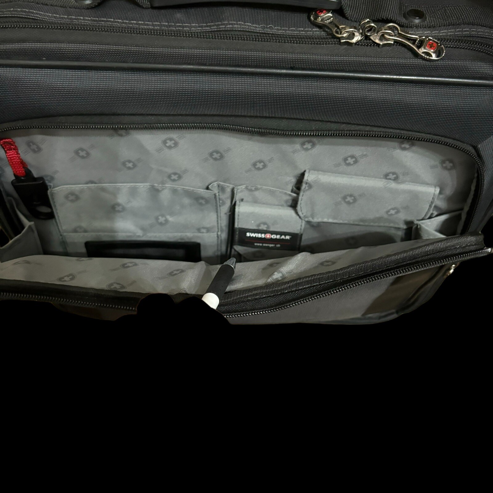 Swiss Gear Wenger Insight Computer Case Carry On Black Adjustable Shoulder Strap