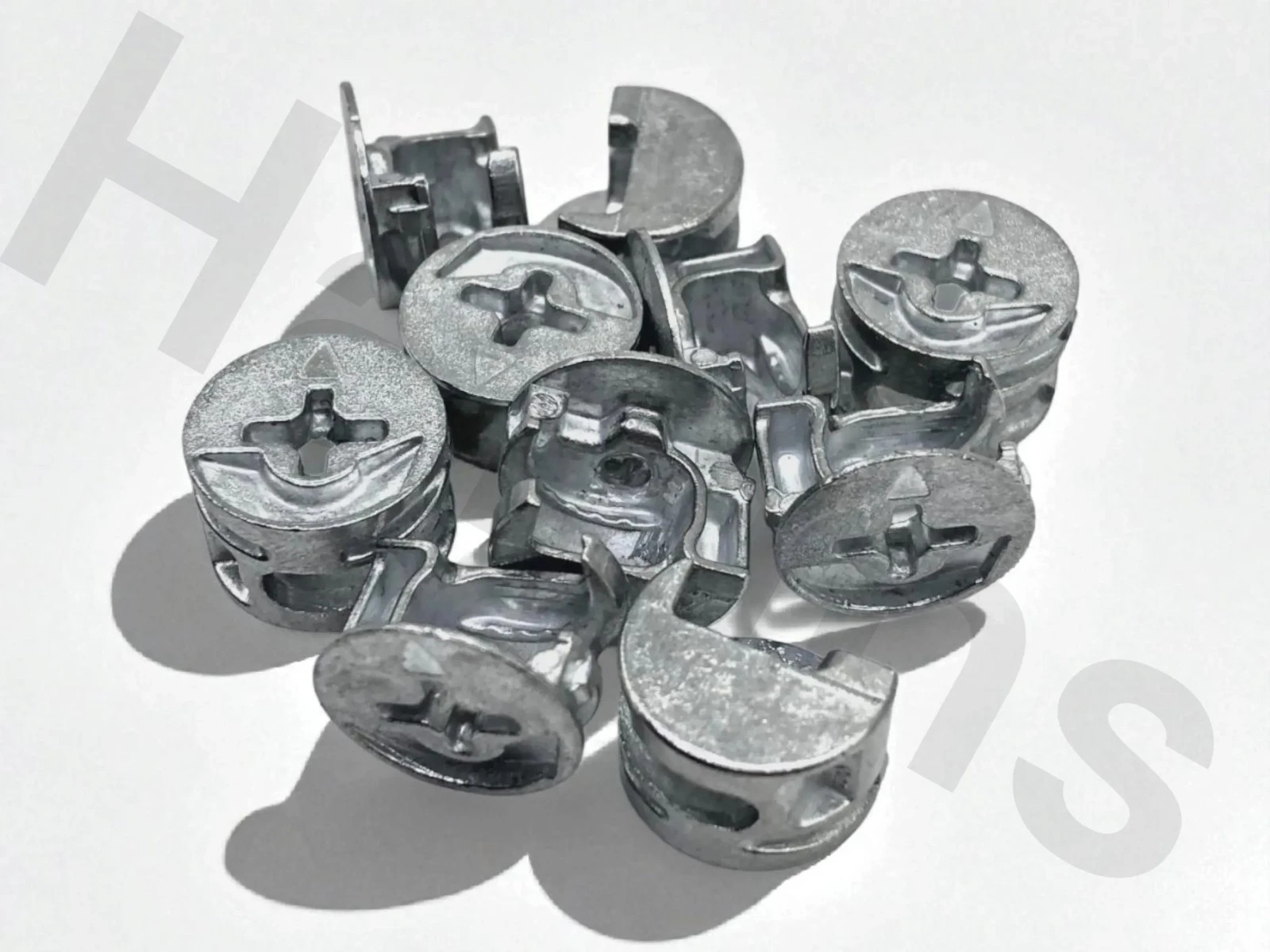 110630 x 10 IKEA Metal Cam Nuts
