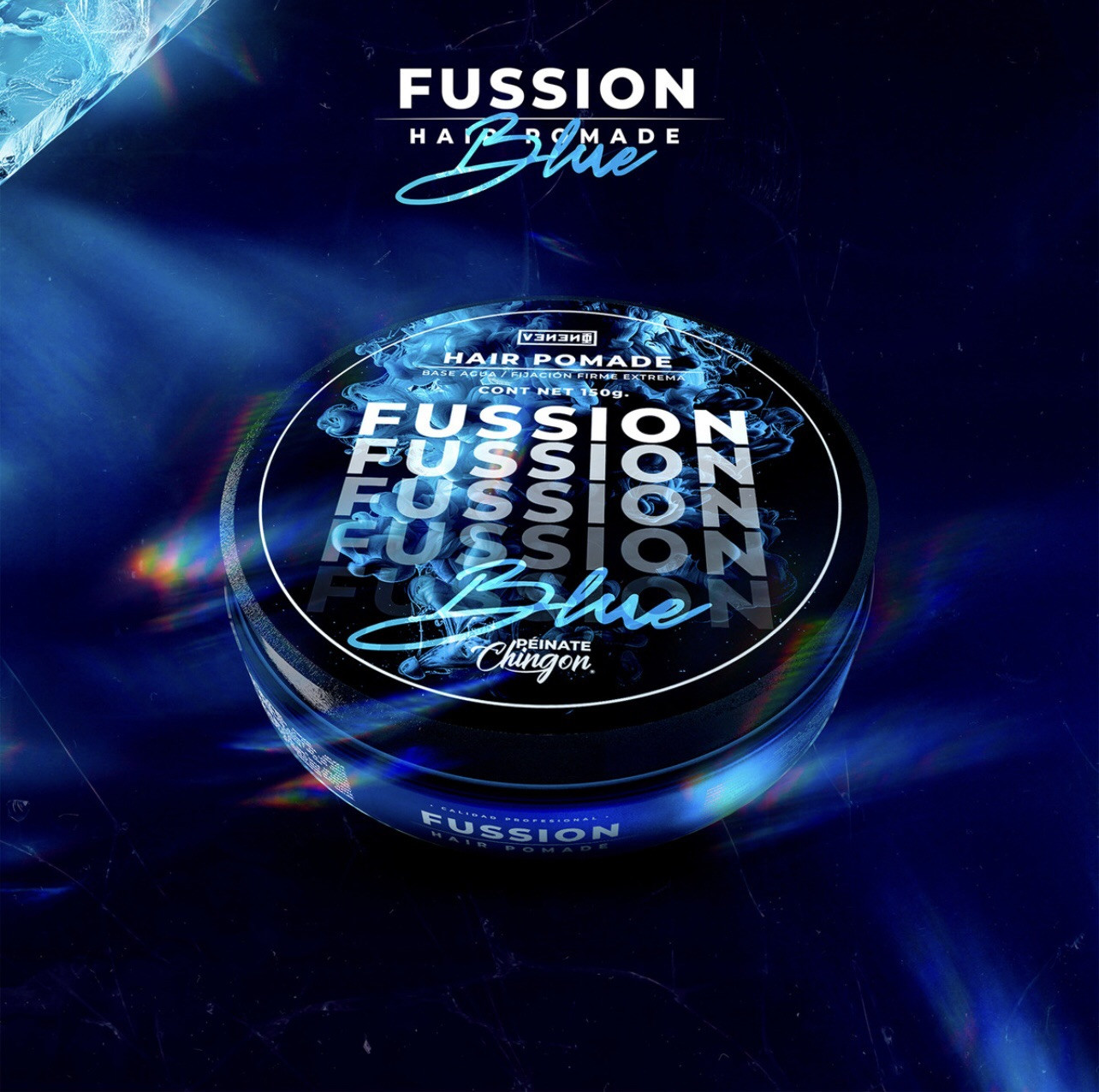 Fussion Hair Pomade Blue 150g