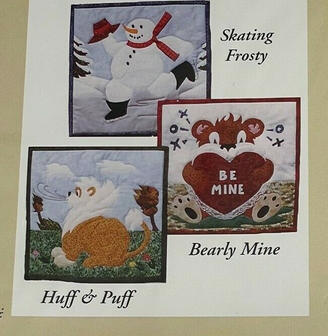 Prairie's Edge Patchworks Calendar Critters Volume 1 Wallhanging or Quilt 70811
