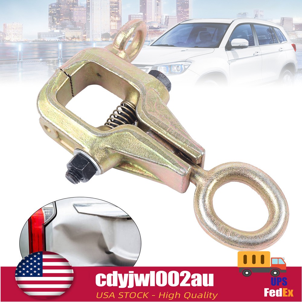 5 Ton 2 Way Auto Body Repair Pull Clamp Frame Back Dent Puller Self-tightening