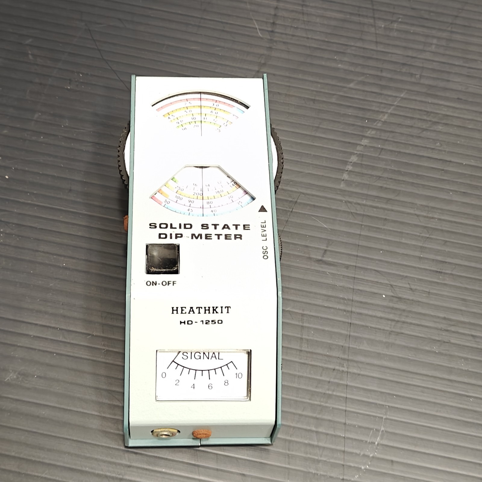 Vintage Heathkit HD-1250 Solid State Dip Meter Untested Ham Radio As Is