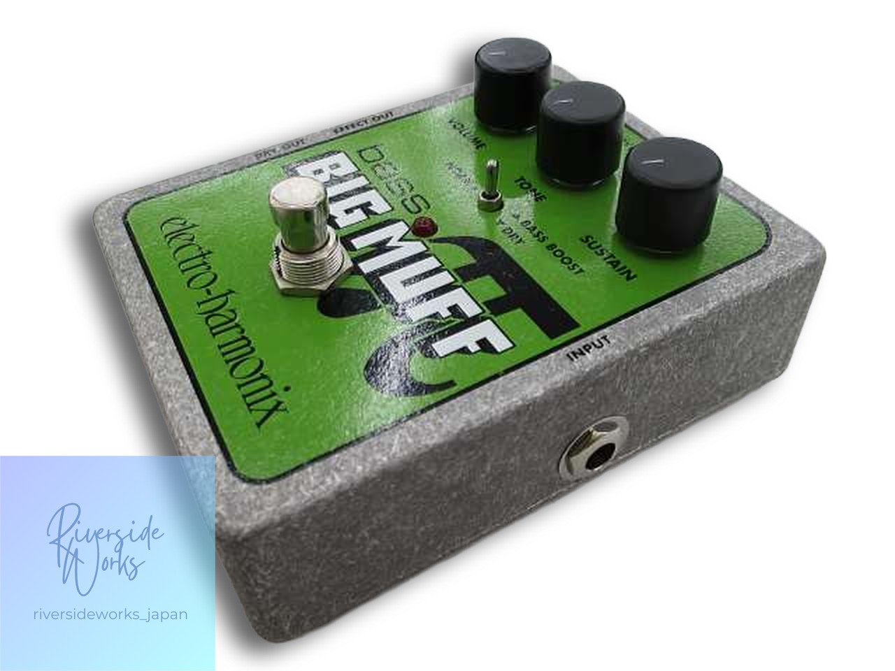Electro Harmonix Bass Big Muff Pi Distortion Fuzz Pedal