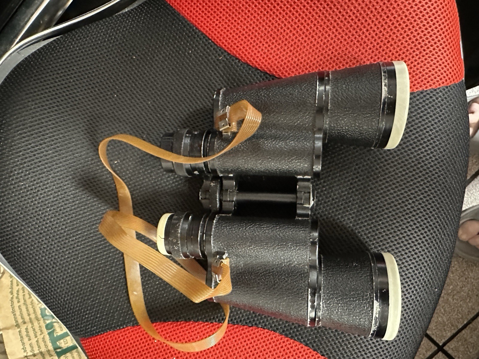 St. Moritz Vintage Binoculars with Strap and Case 7x50