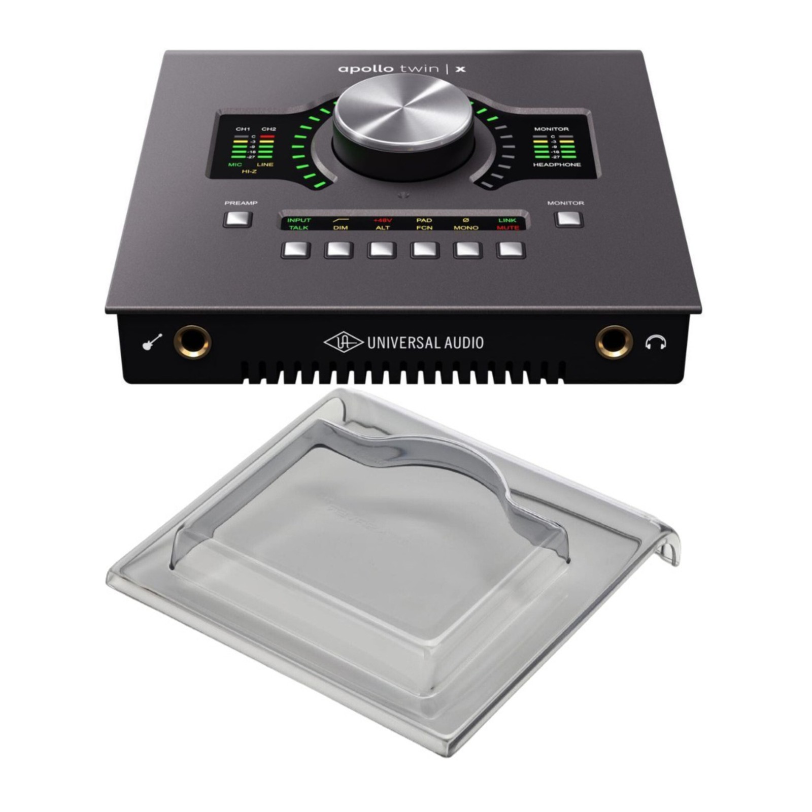 Universal Audio Apollo TwinXDuo Recording Interface Heritage Edition with Cover