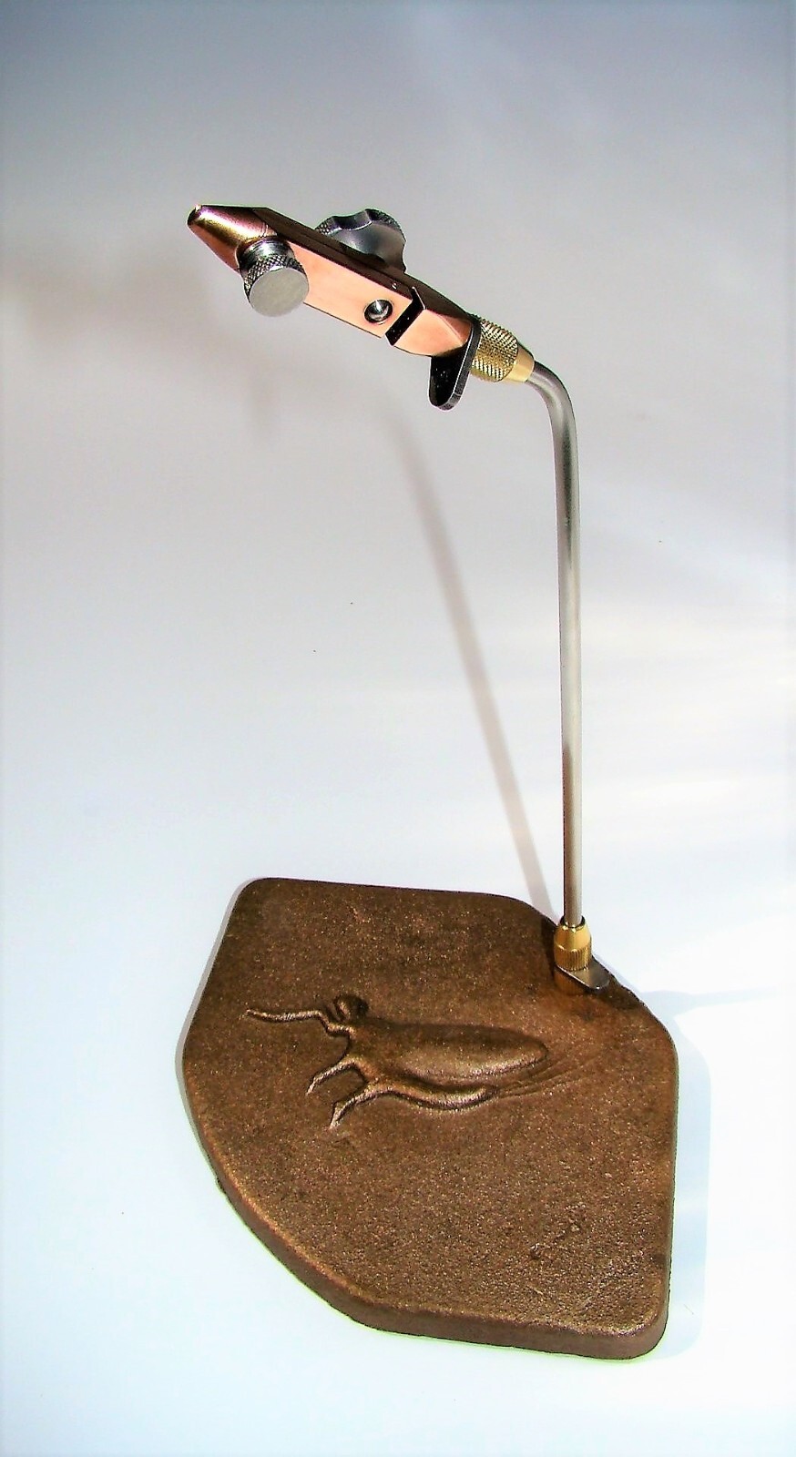 Mayflyer Traditional Fly Tying Vise Both Table-Top & Travel Bases Made in U.S.A.