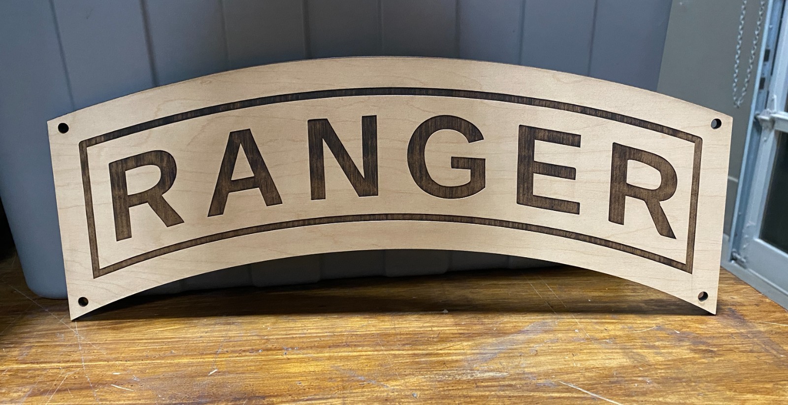 U.S. ARMY RANGER  / Ranger Regiment / Battalions Jumbo Wall Plaque Free Shipping