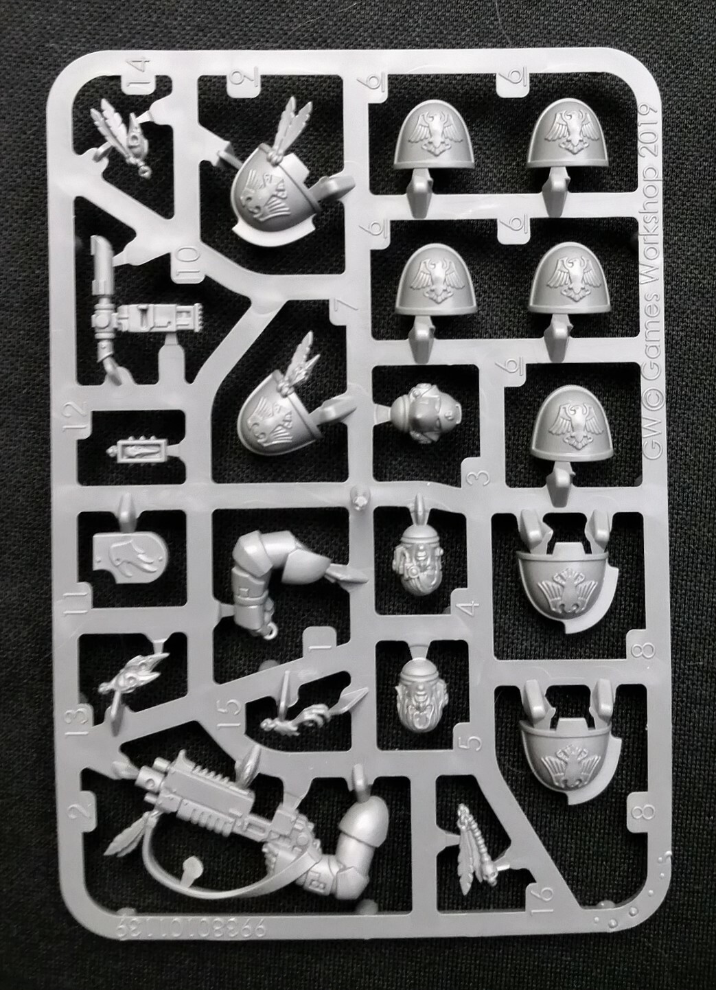 Primaris Raven Guard Upgrades Sprue Warhammer 40K Space Marines Kill Team