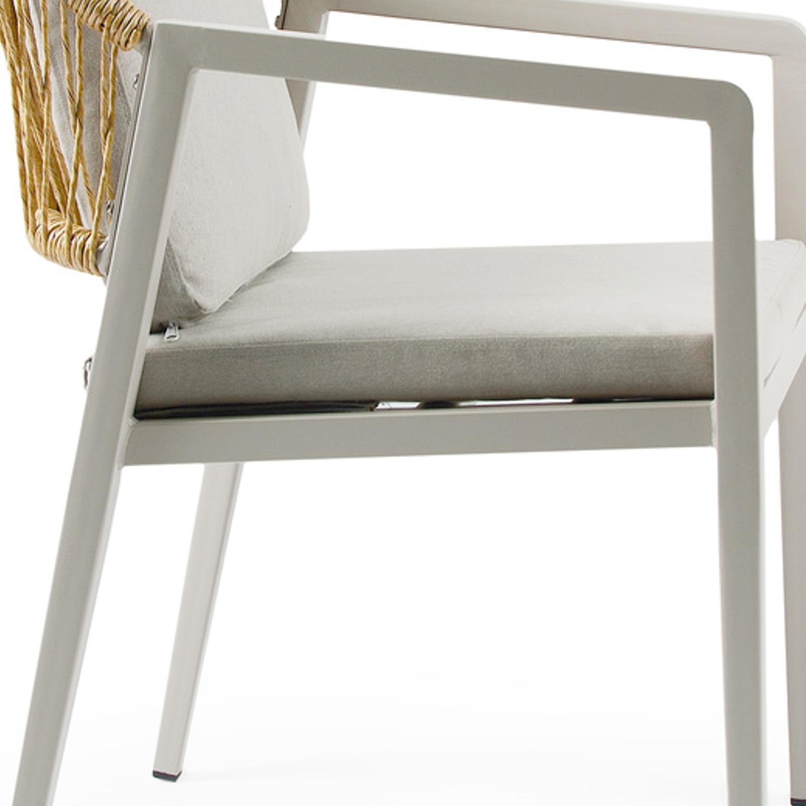 Outdoor Wicker Patio Chair Set of 2, Ergonomic Rattan Armchairs with Waterproof
