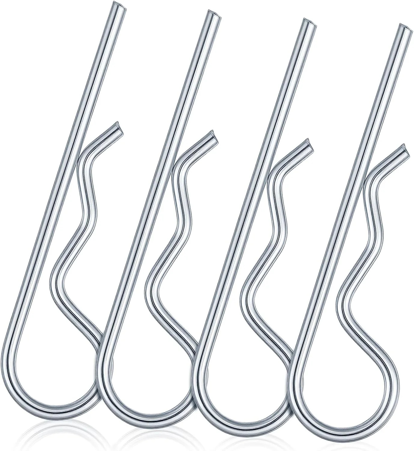 Yaocom 4 Pcs Hitch Pin Clip for Hand Truck Convertible Composite Hand Truck Repl