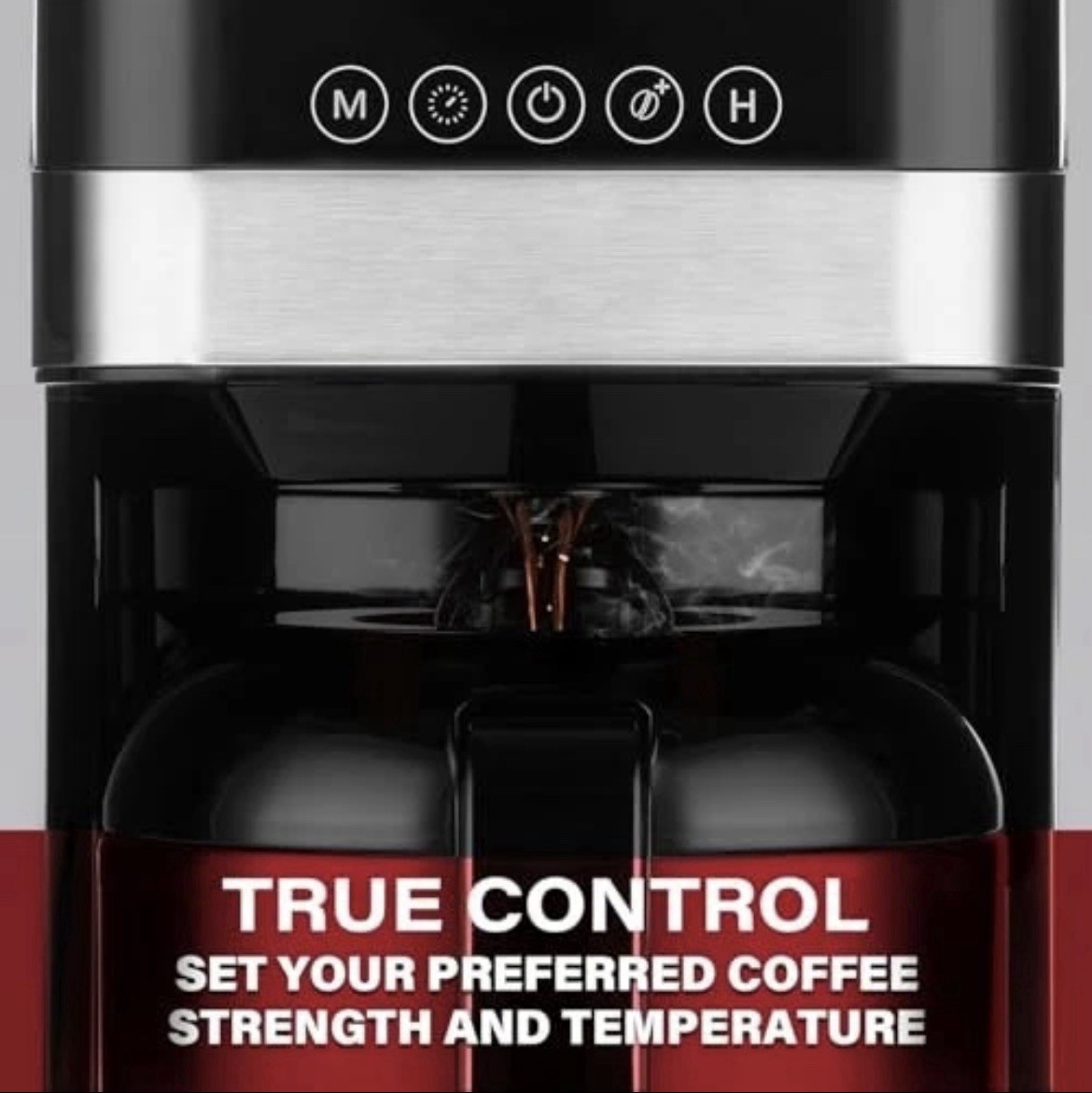 Aroma Tocco Thermal Drip Coffee Maker, 10-Cup,