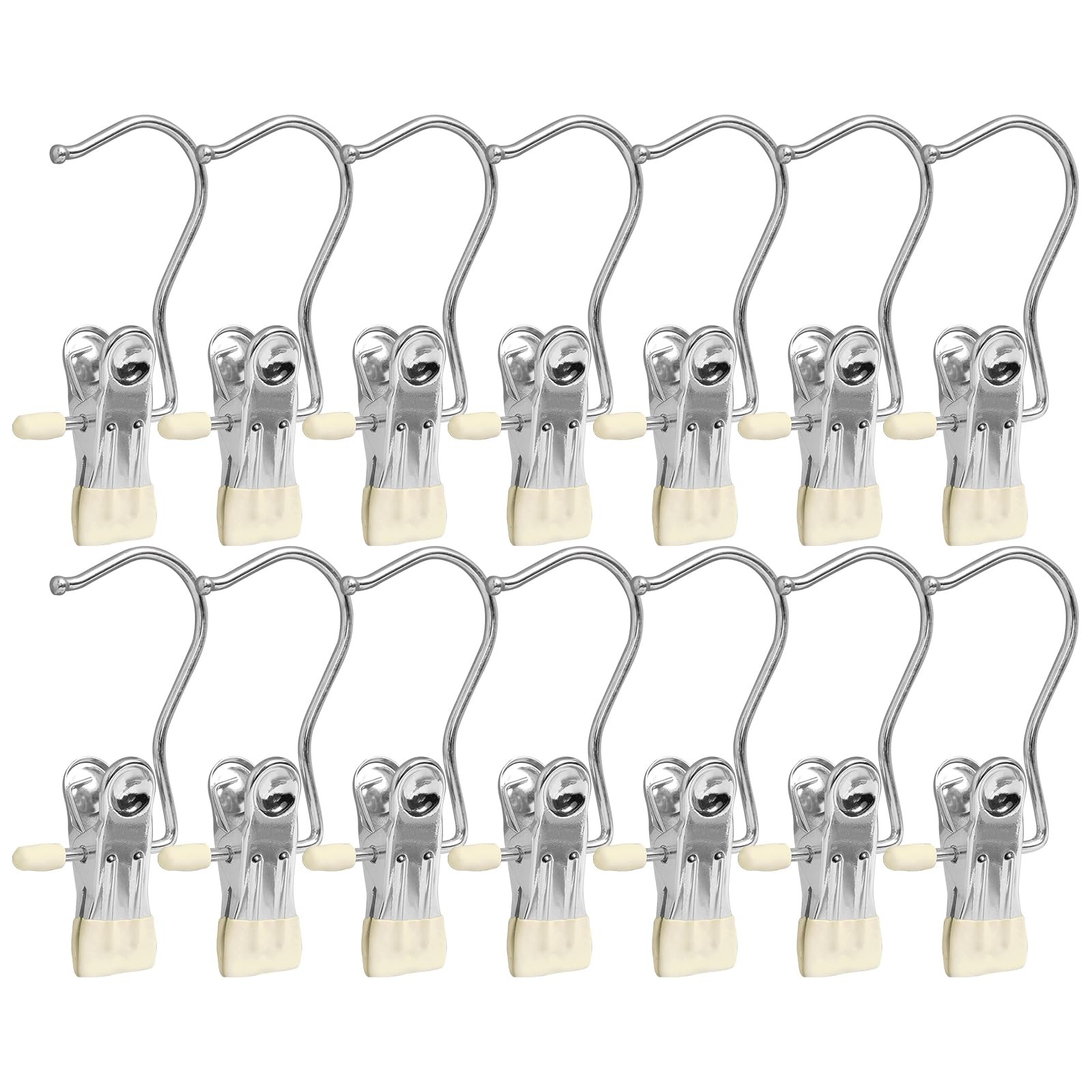 30 Pack Boot Hanger Legging Organizer for Closet, Boot Holder, Hanging Clips,...