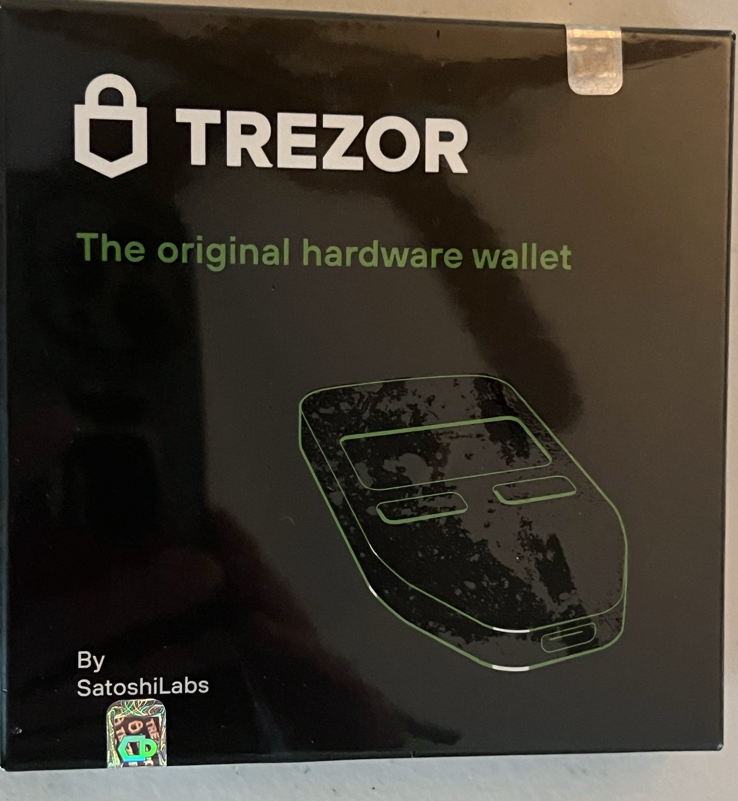 SEALED Trezor Model One Hardware Wallet Black Brand NEW