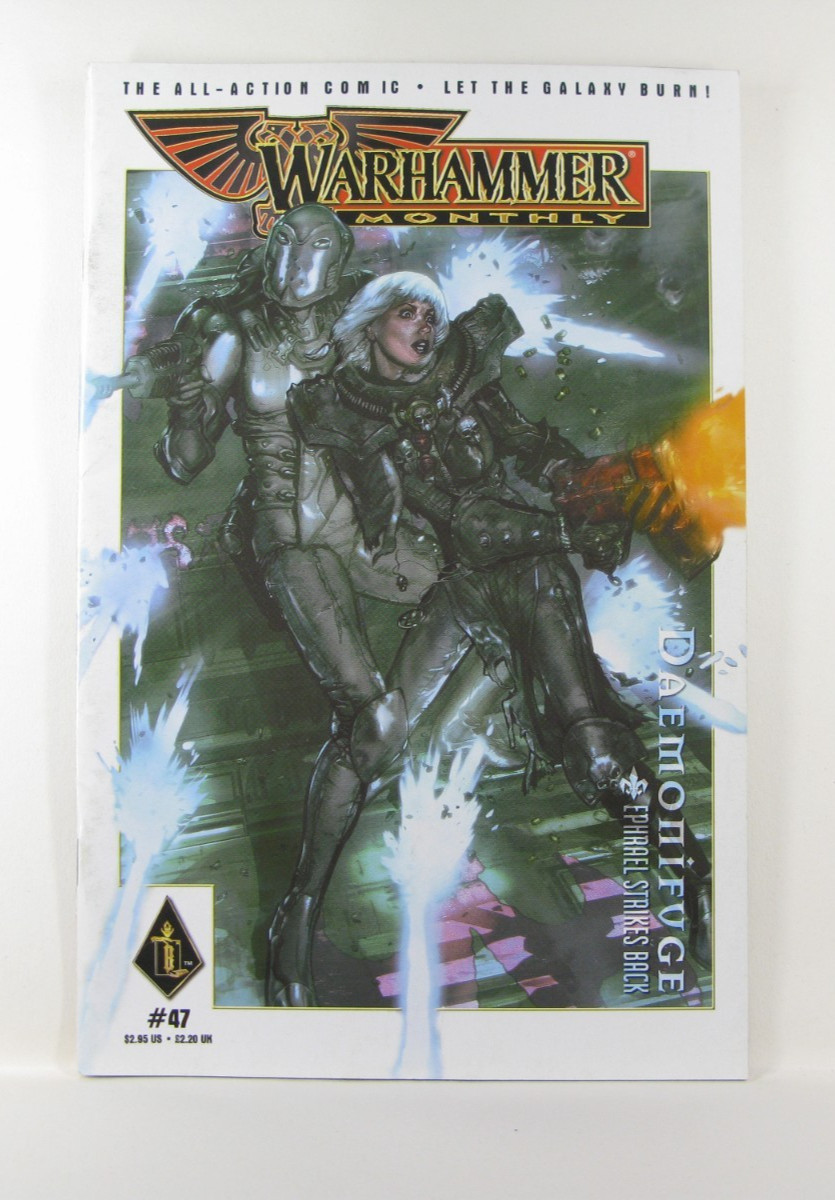 Warhammer Monthly 47 2001 40K Fantasy Graphic Novel Demonifuge GW