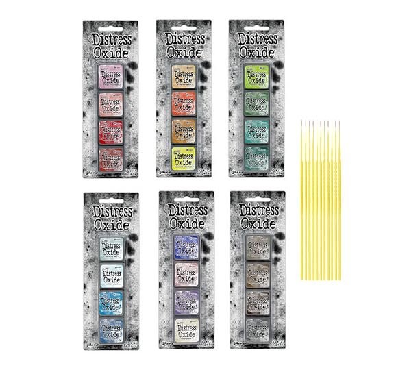 Mini Distress Oxide Pad Bundle - Ranger Tim Holtz Mini Distress Oxide Pad...