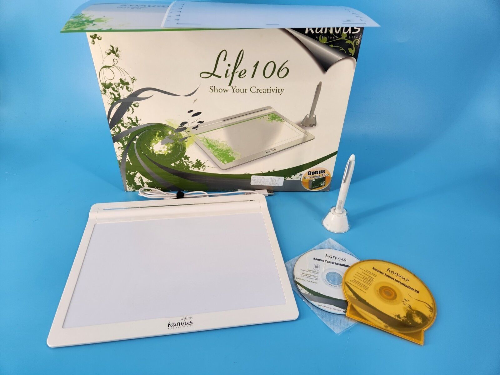 Kanvus Life 106 Creativity Tablet Graphic Design